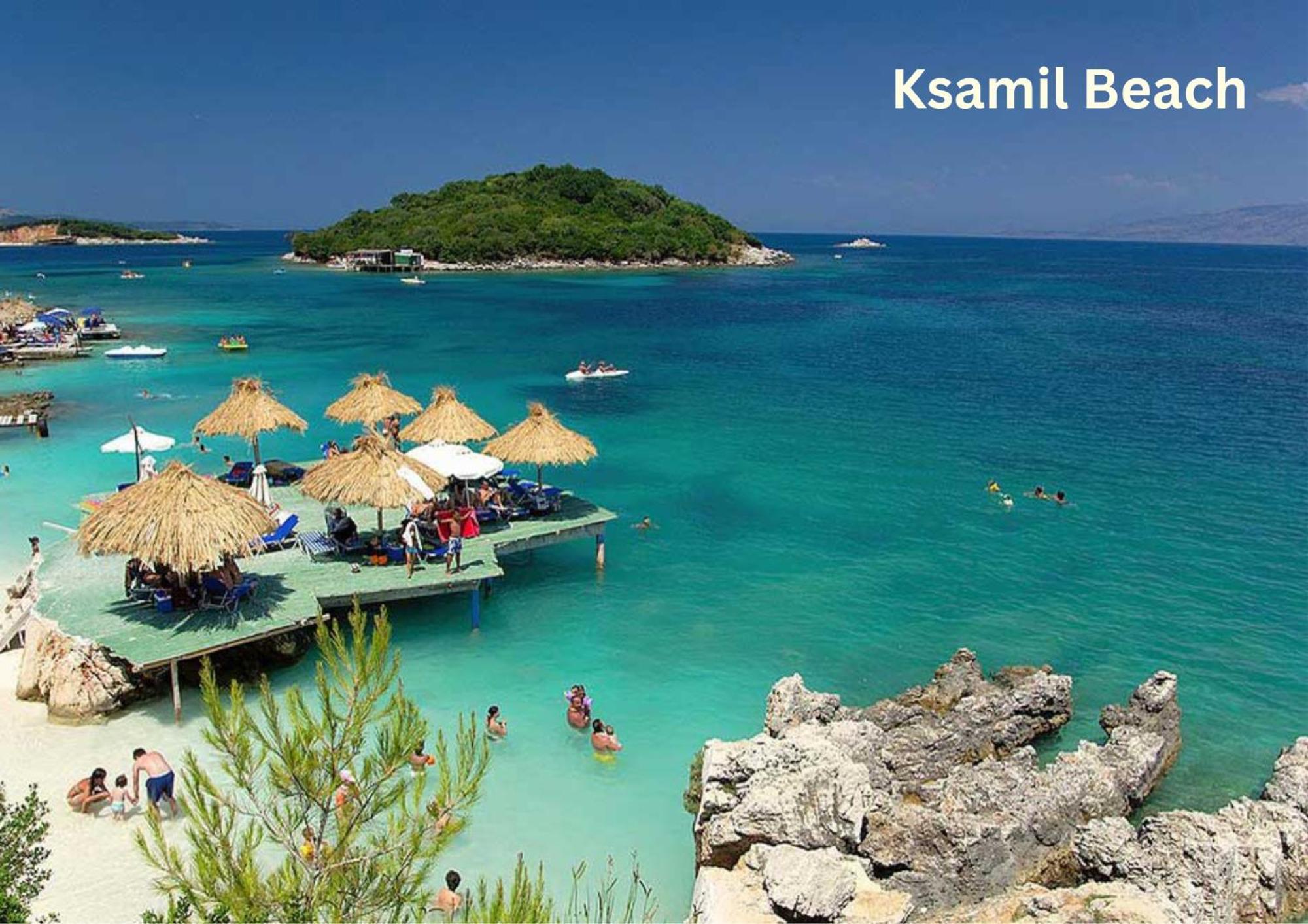 Vila Mihasi Ksamil Exterior foto